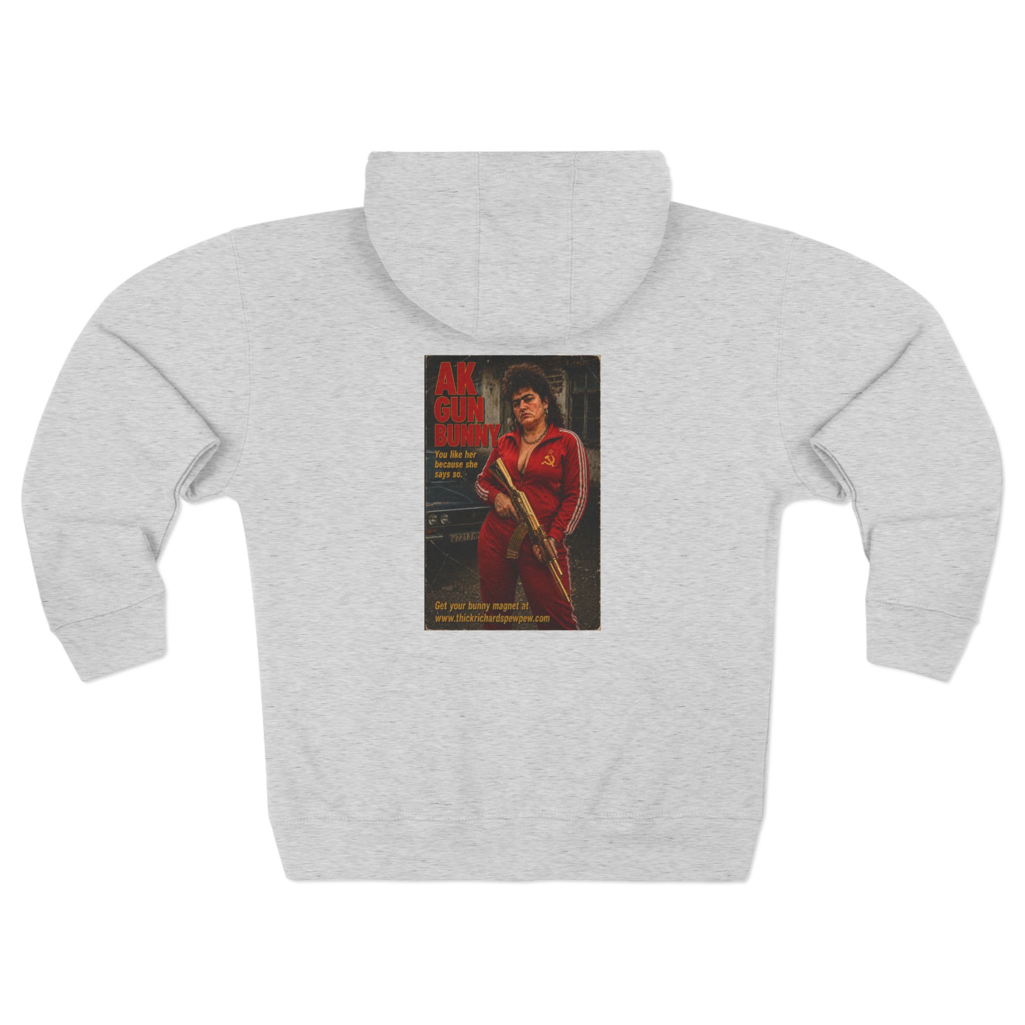 Thick Richards AK Gun Bunny Zip Hoodie