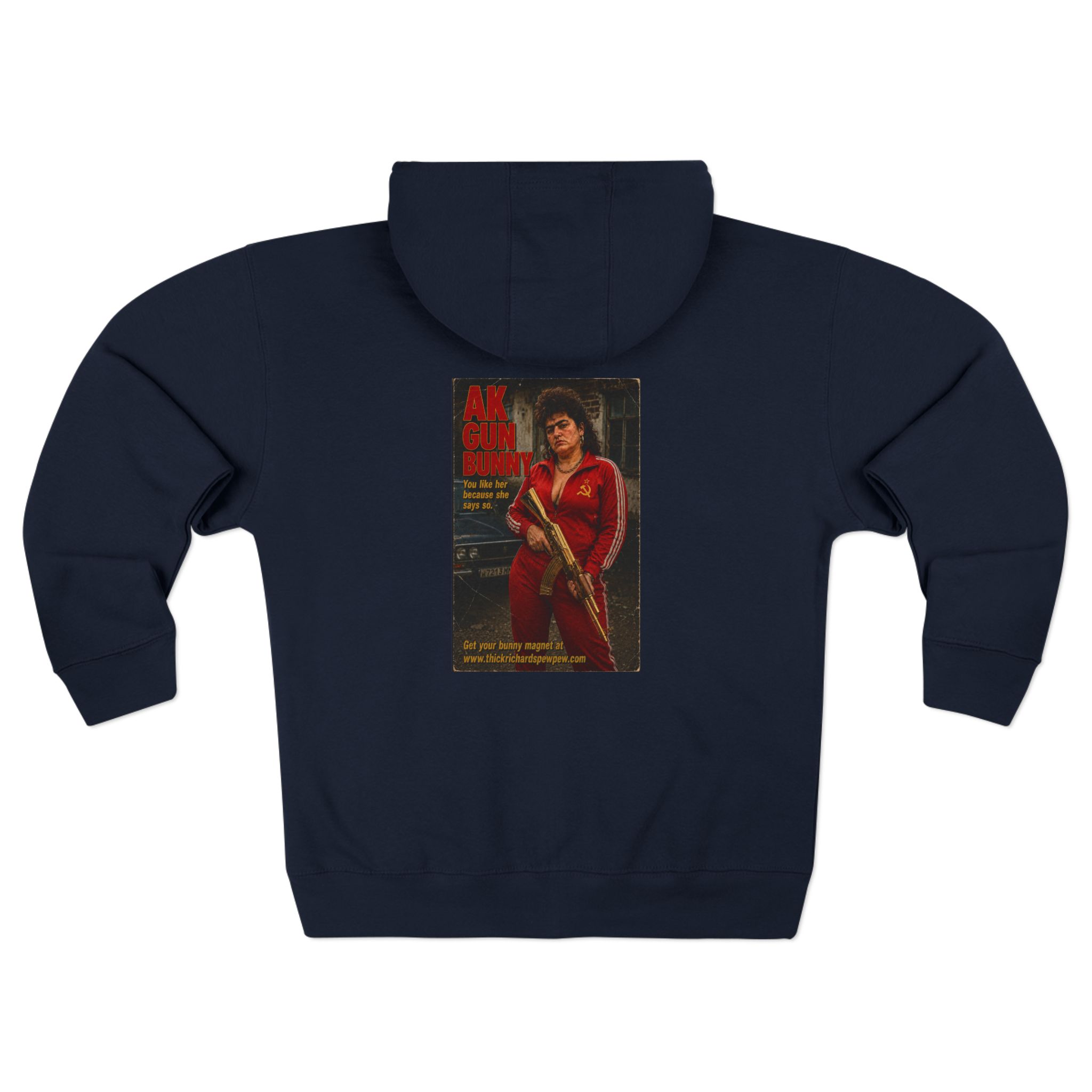 Thick Richards AK Gun Bunny Zip Hoodie - Image 12