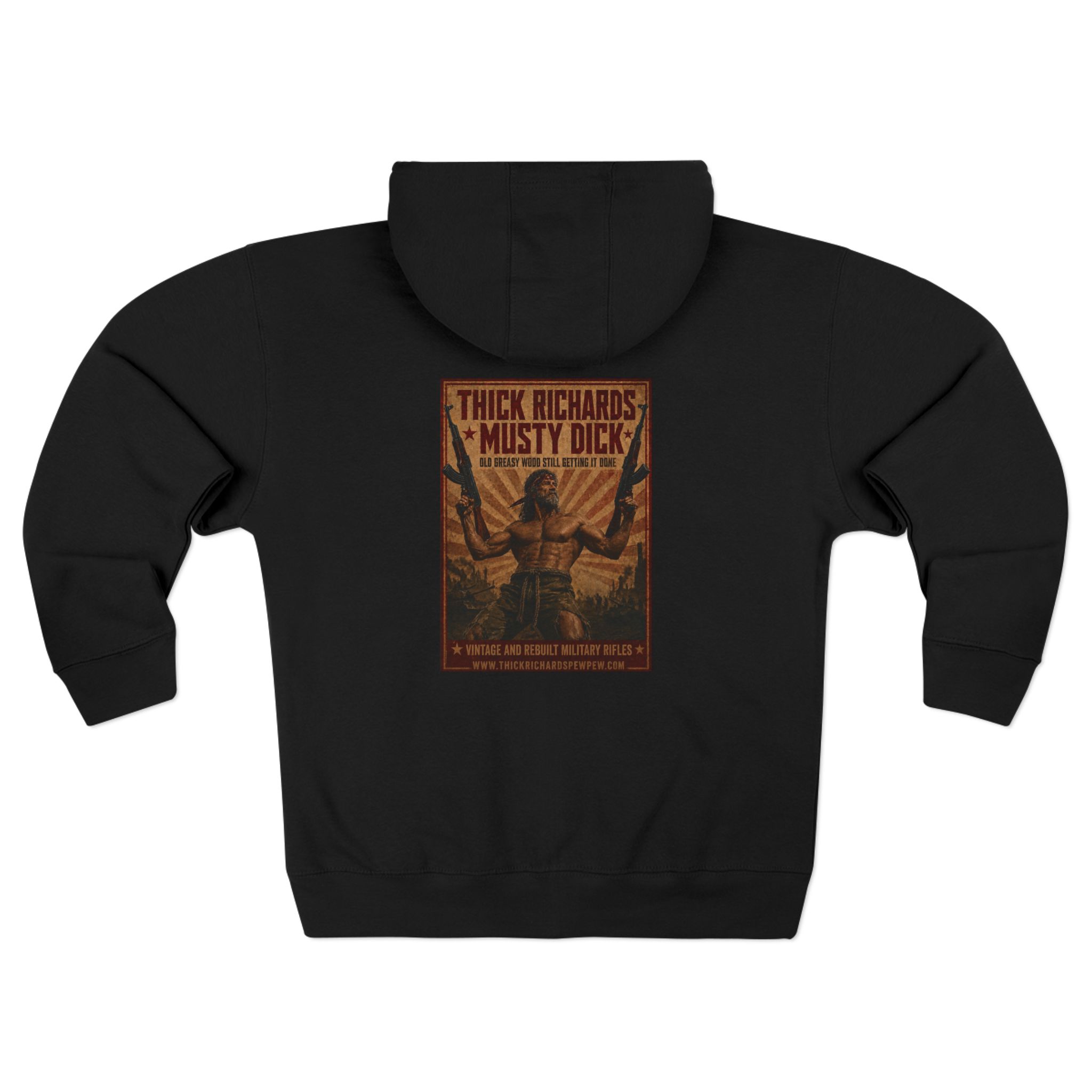Thick Richards Musty Dick Zip Hoodie - Image 6