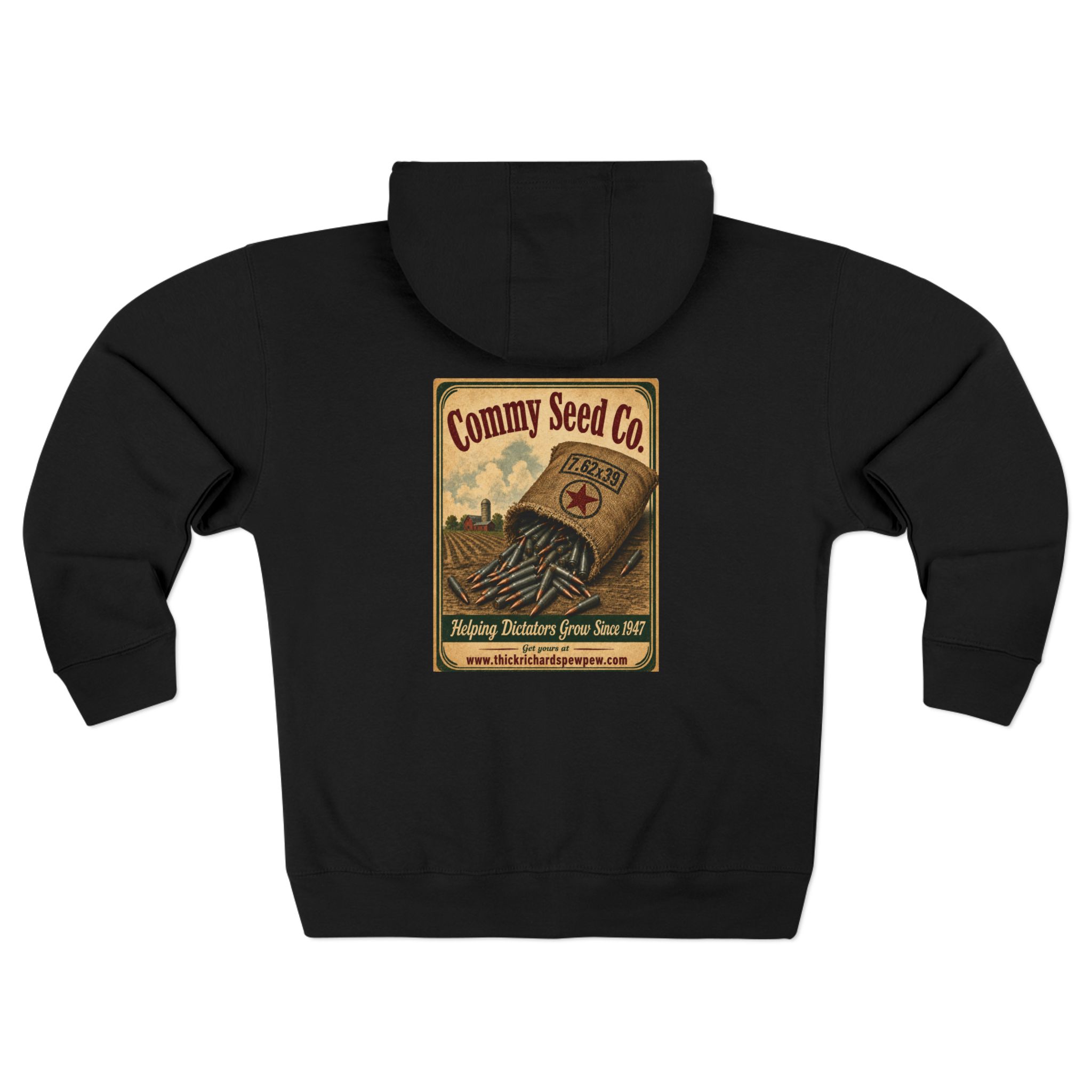 Thick Richards Commy Seed Co. Zip Hoodie - Image 6