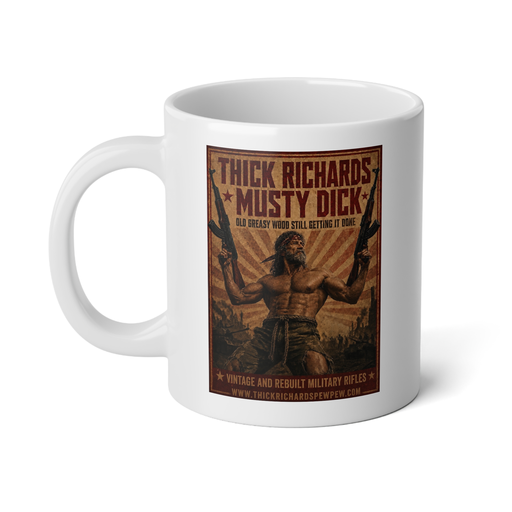 Thick Richards Musty Dick 20oz Jumbo Mug