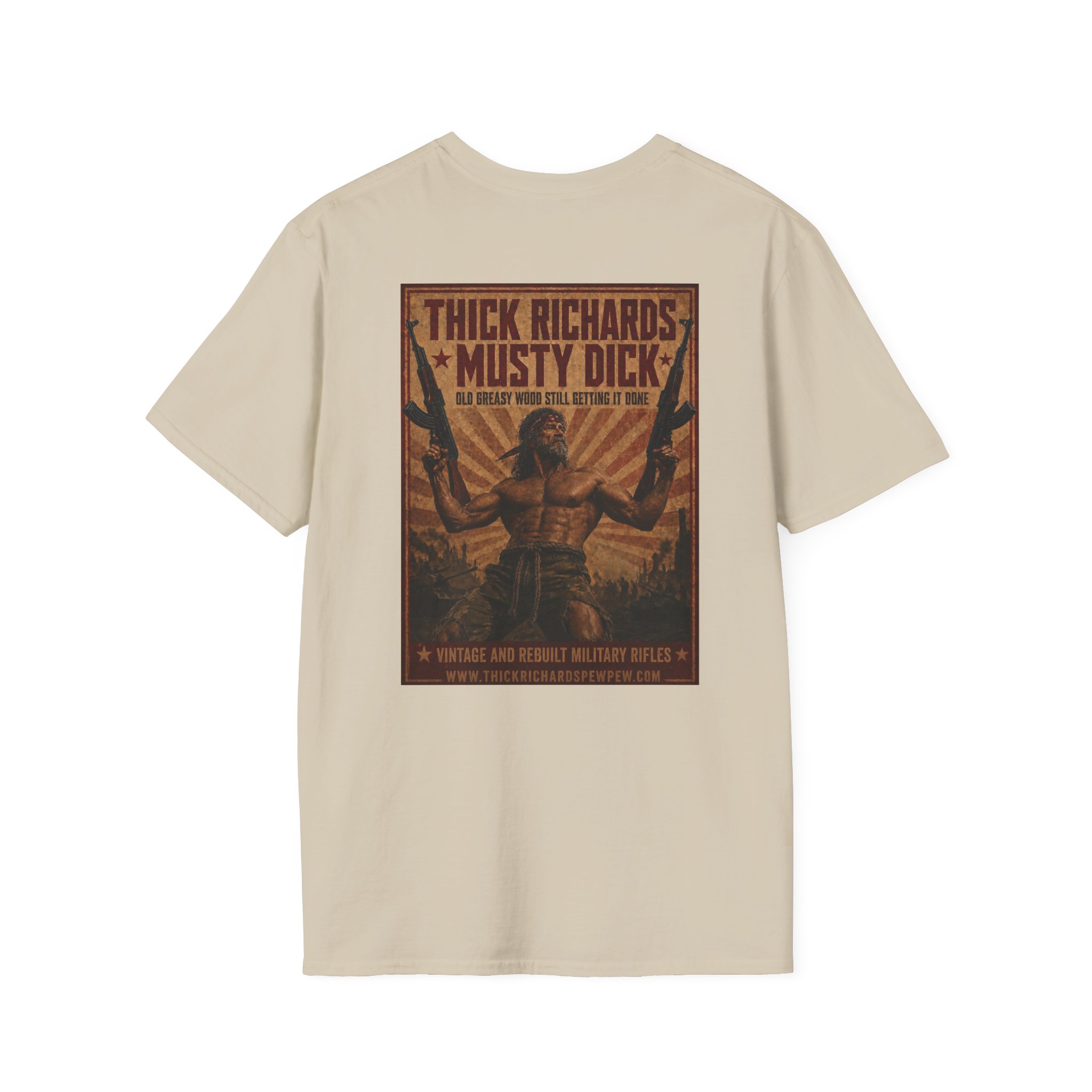 Thick Richard's Musty Dick T-Shirt - Image 9