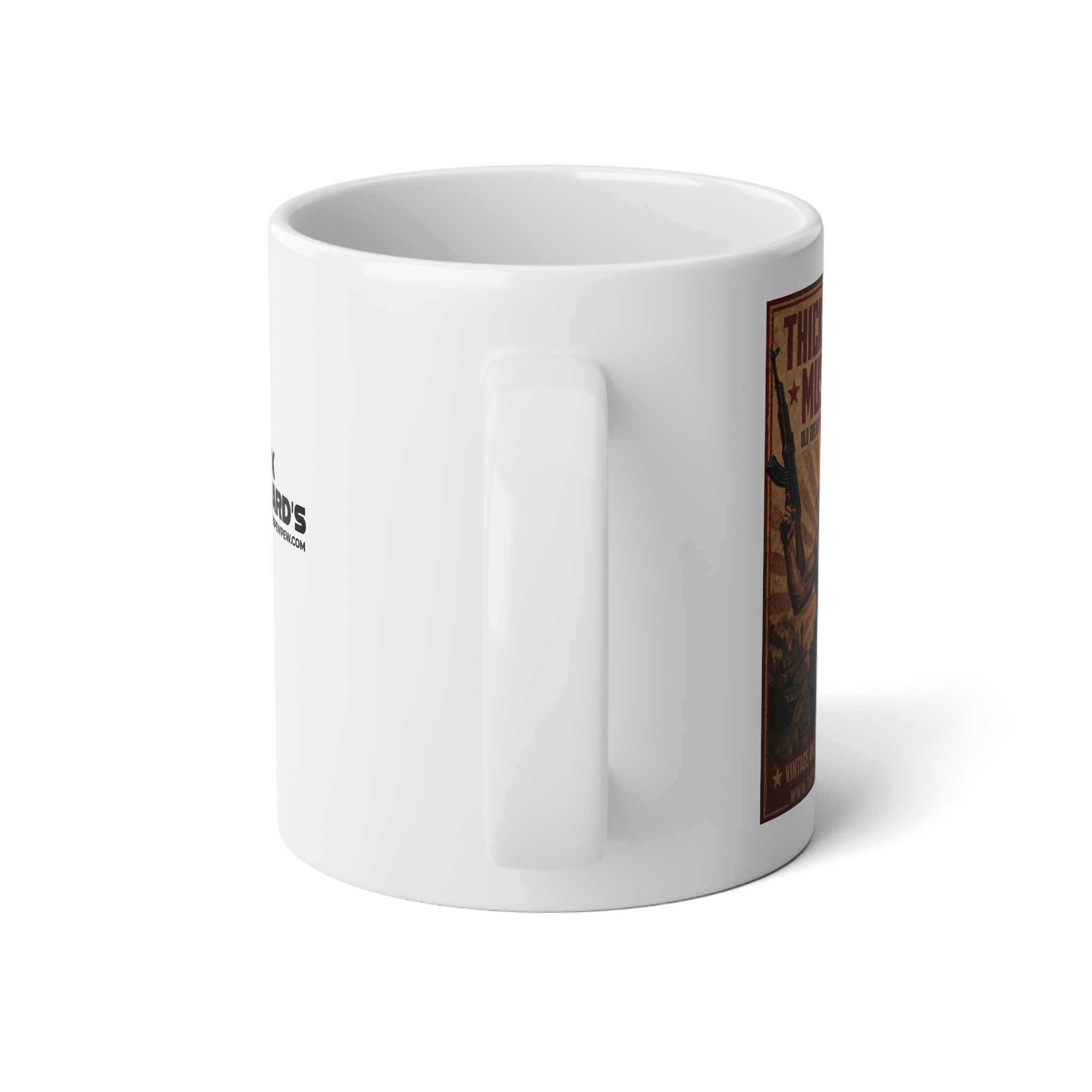 Thick Richards Musty Dick 20oz Jumbo Mug - Image 3
