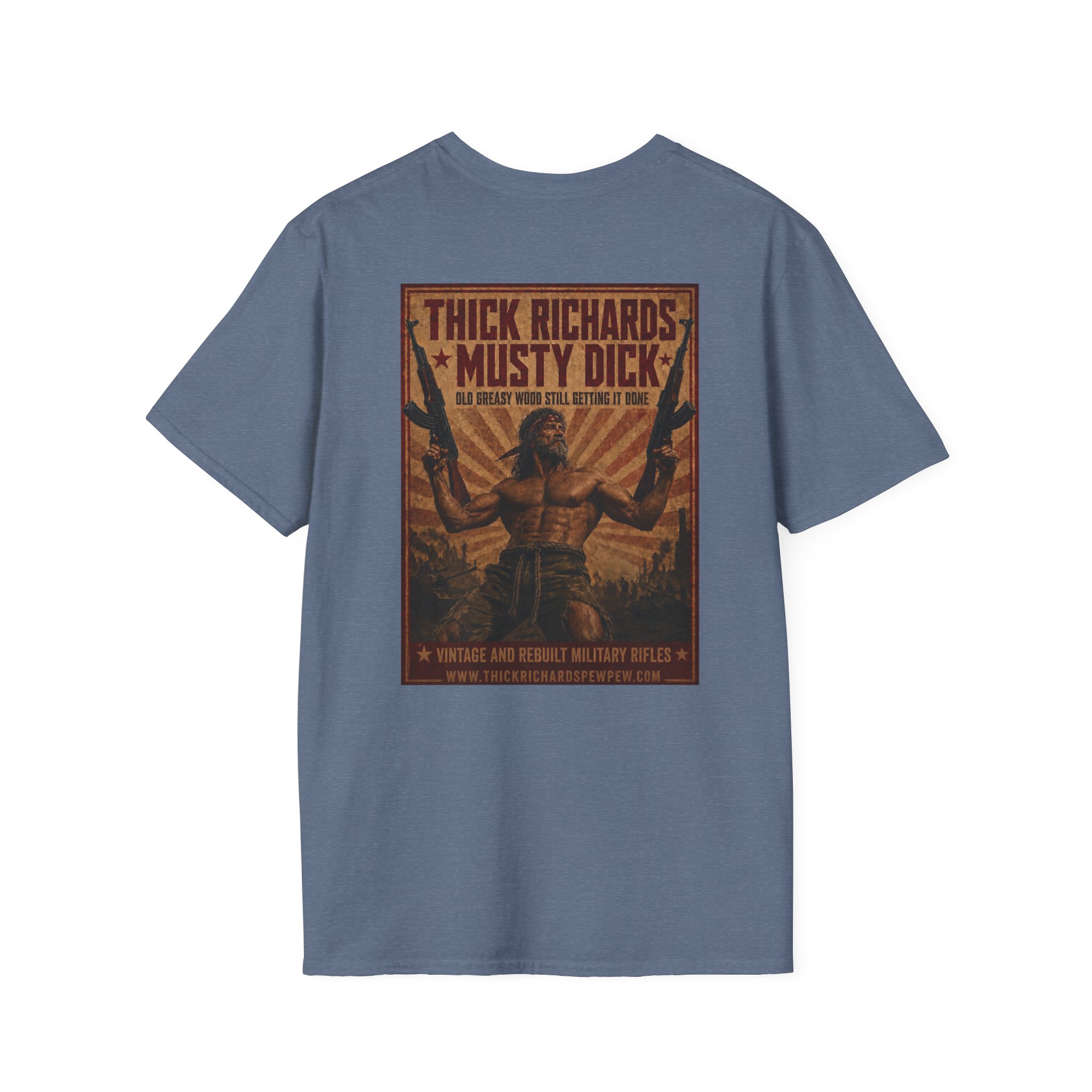 Thick Richard's Musty Dick T-Shirt - Image 11