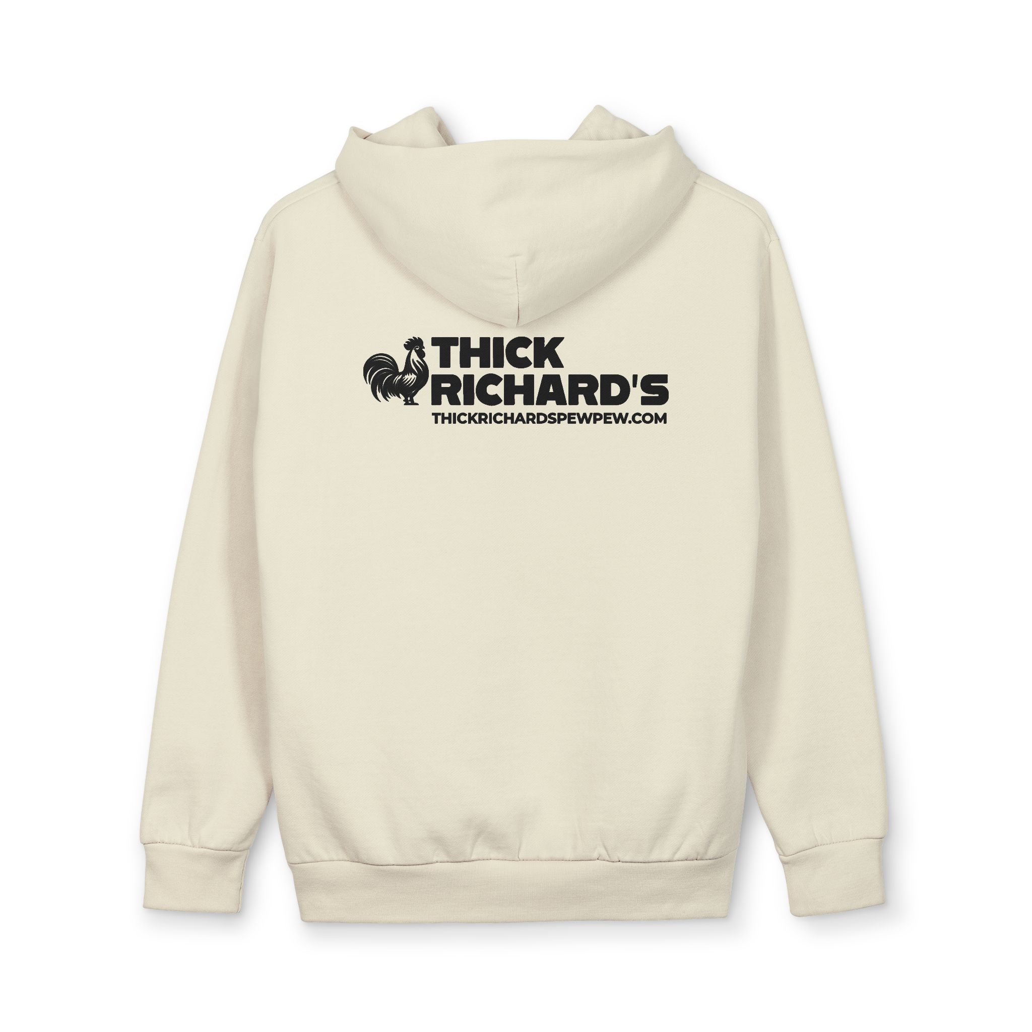 Thick Richards Logo Oversized Hoodie - Image 9