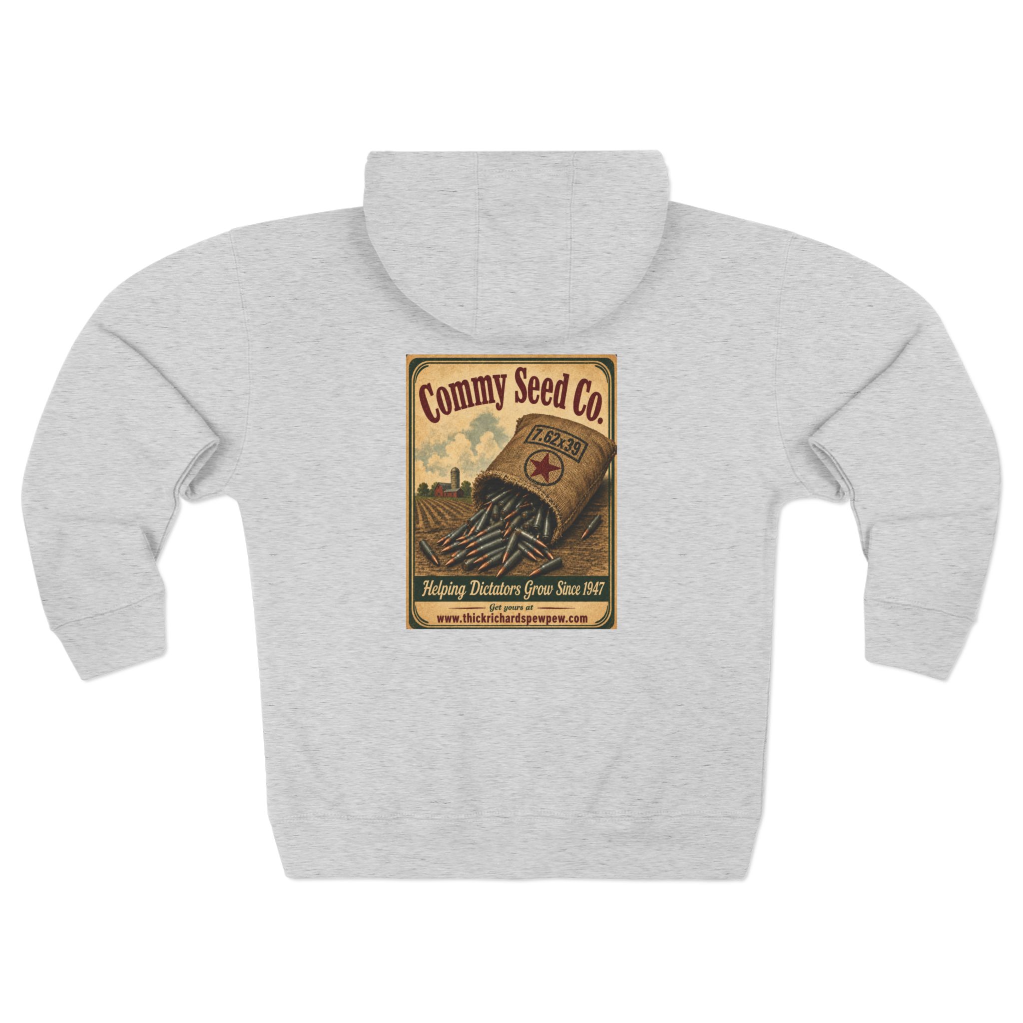 Thick Richards Commy Seed Co. Zip Hoodie