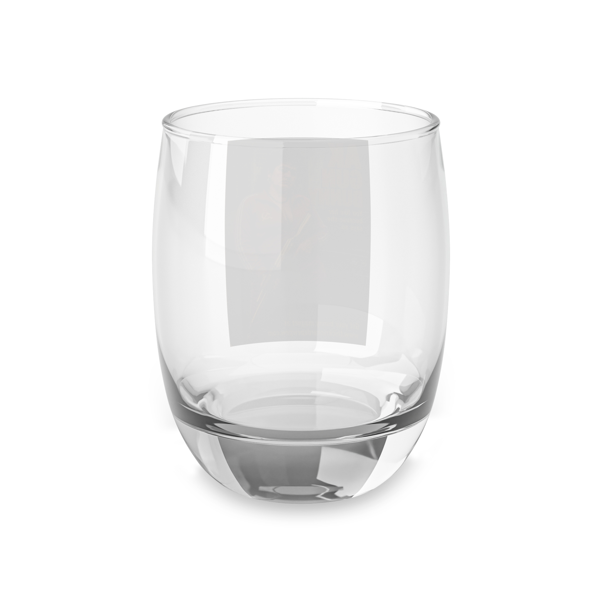 Thick Richards AK Gun Bunny Whiskey Glass - Image 3