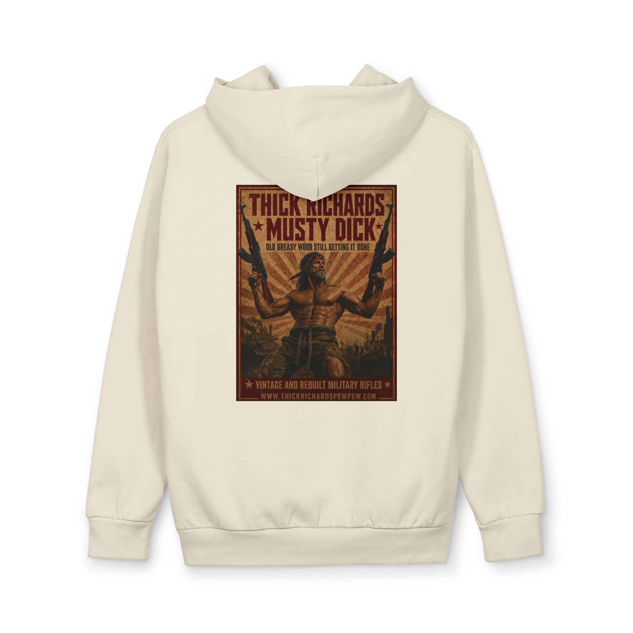 Thick Richards Musty Dick Oversized Hoodie - Image 9