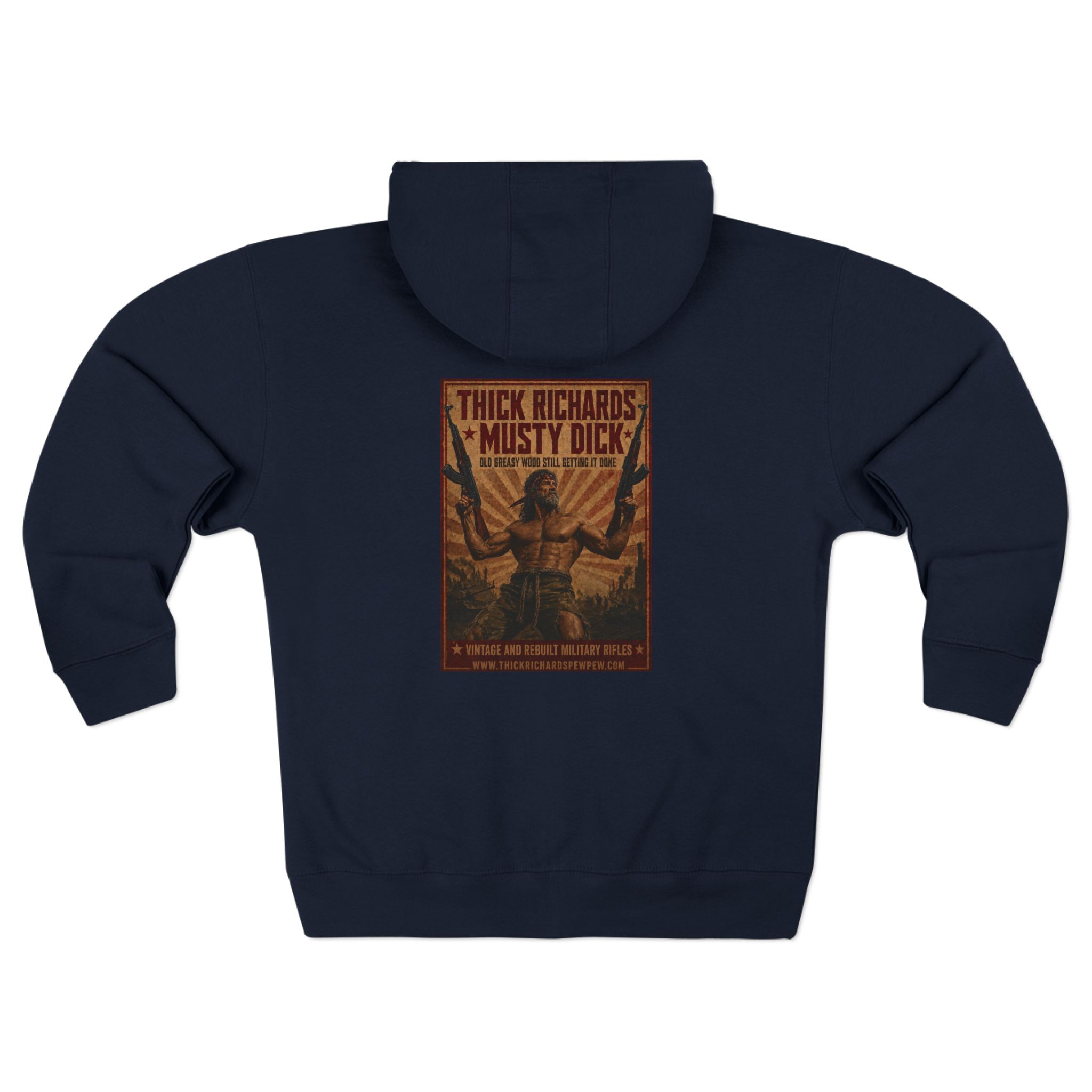 Thick Richards Musty Dick Zip Hoodie - Image 12