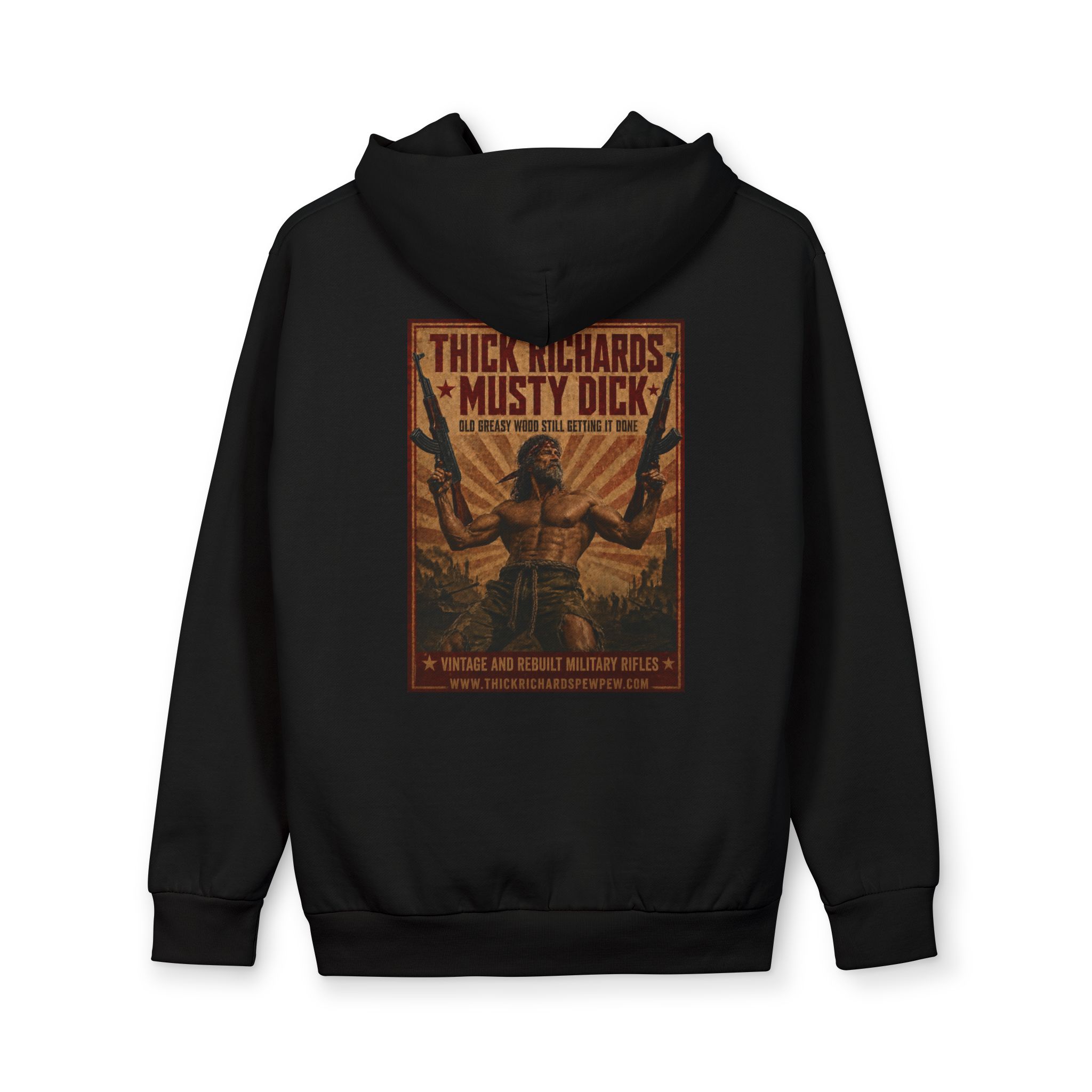 Thick Richards Musty Dick Oversized Hoodie - Image 7
