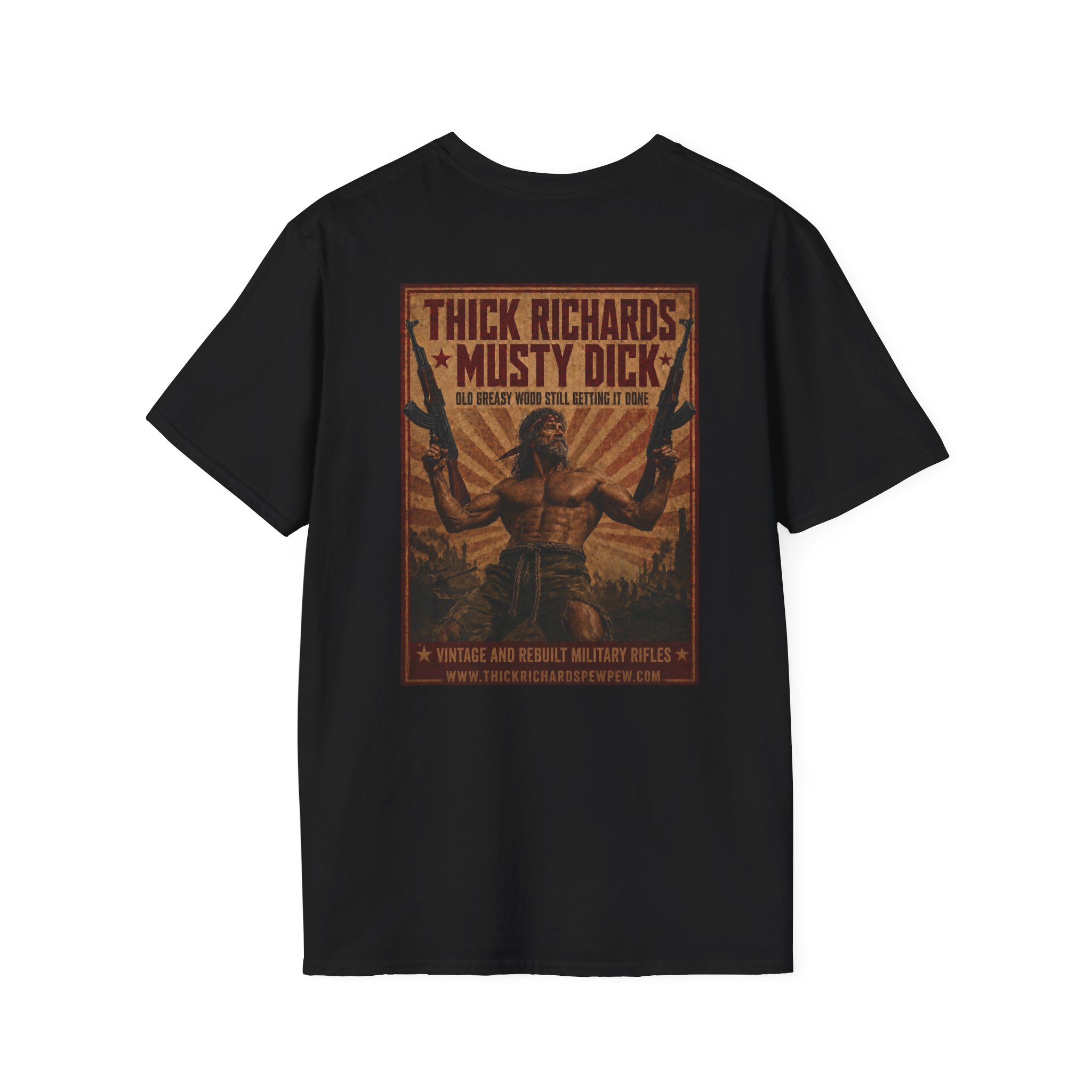 Thick Richard's Musty Dick T-Shirt - Image 5