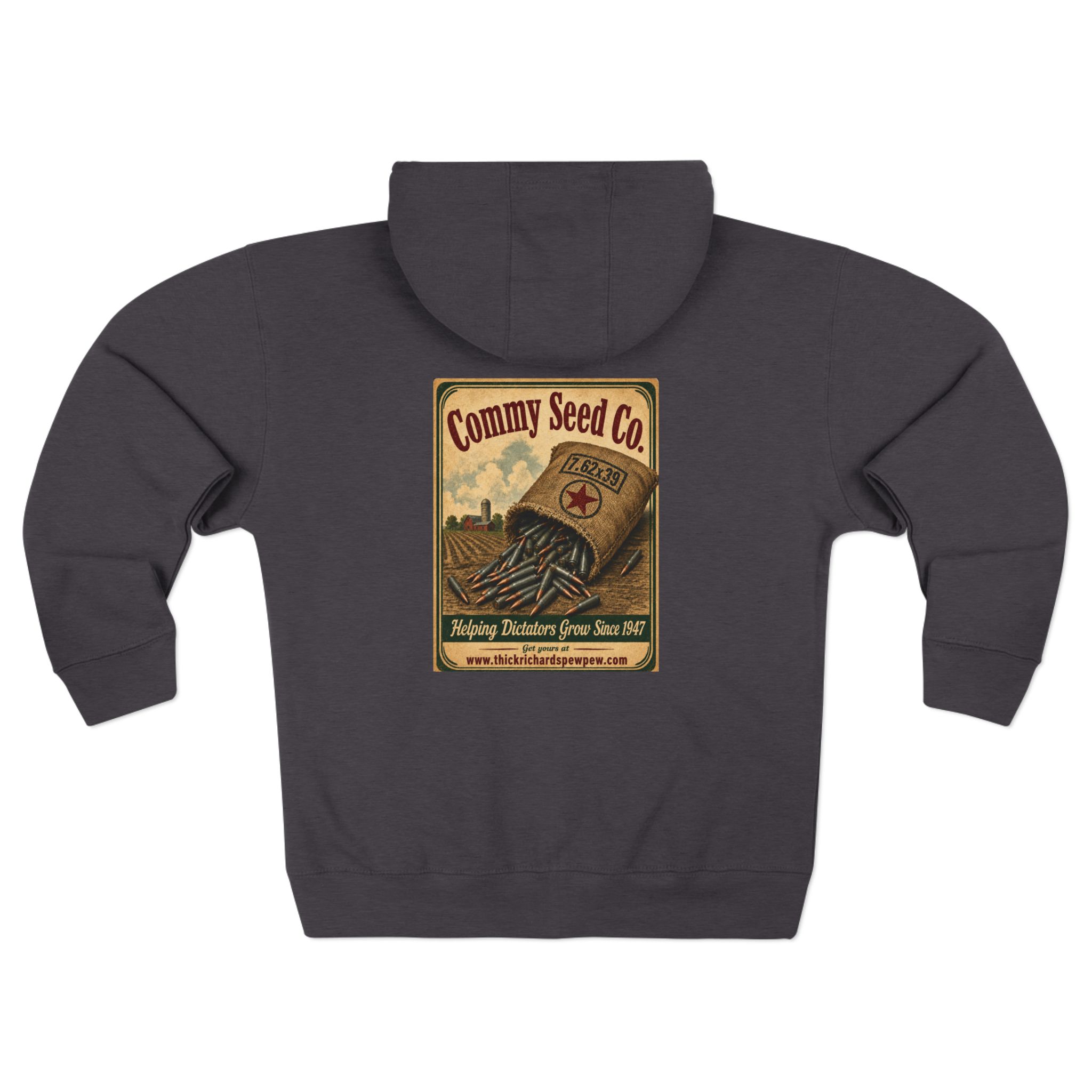 Thick Richards Commy Seed Co. Zip Hoodie - Image 4