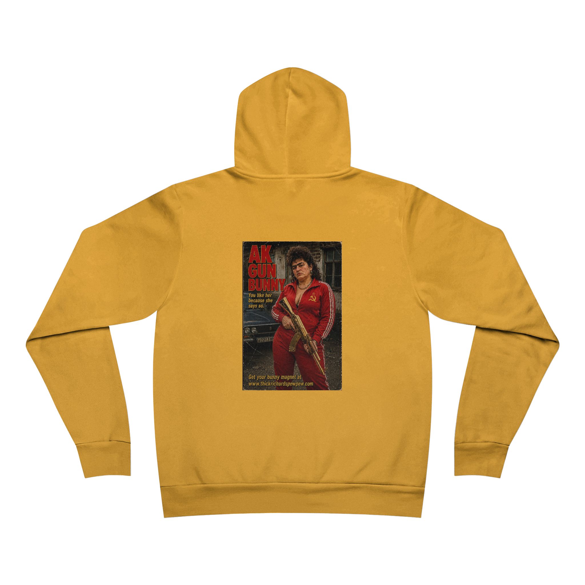 Thick Richards AK Gun Bunny Hoodie - Image 6