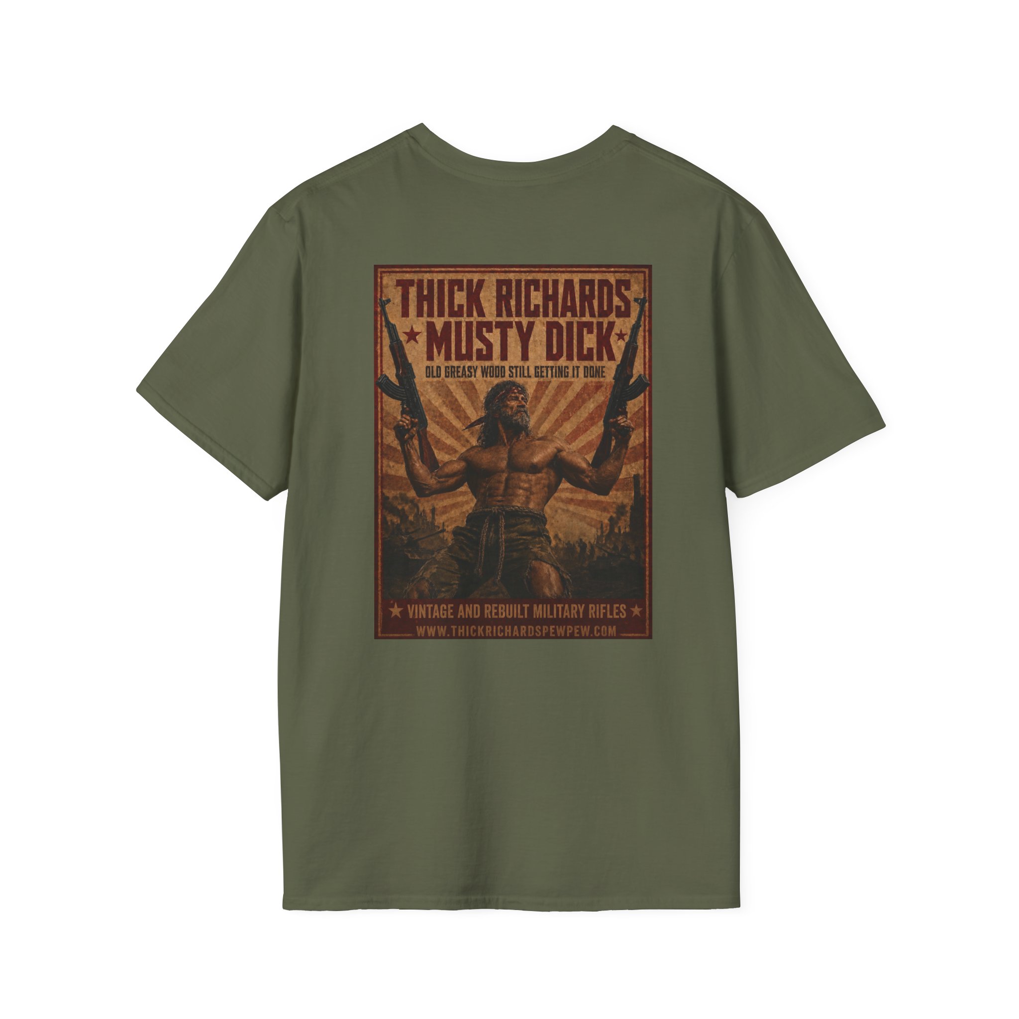 Thick Richard's Musty Dick T-Shirt - Image 7