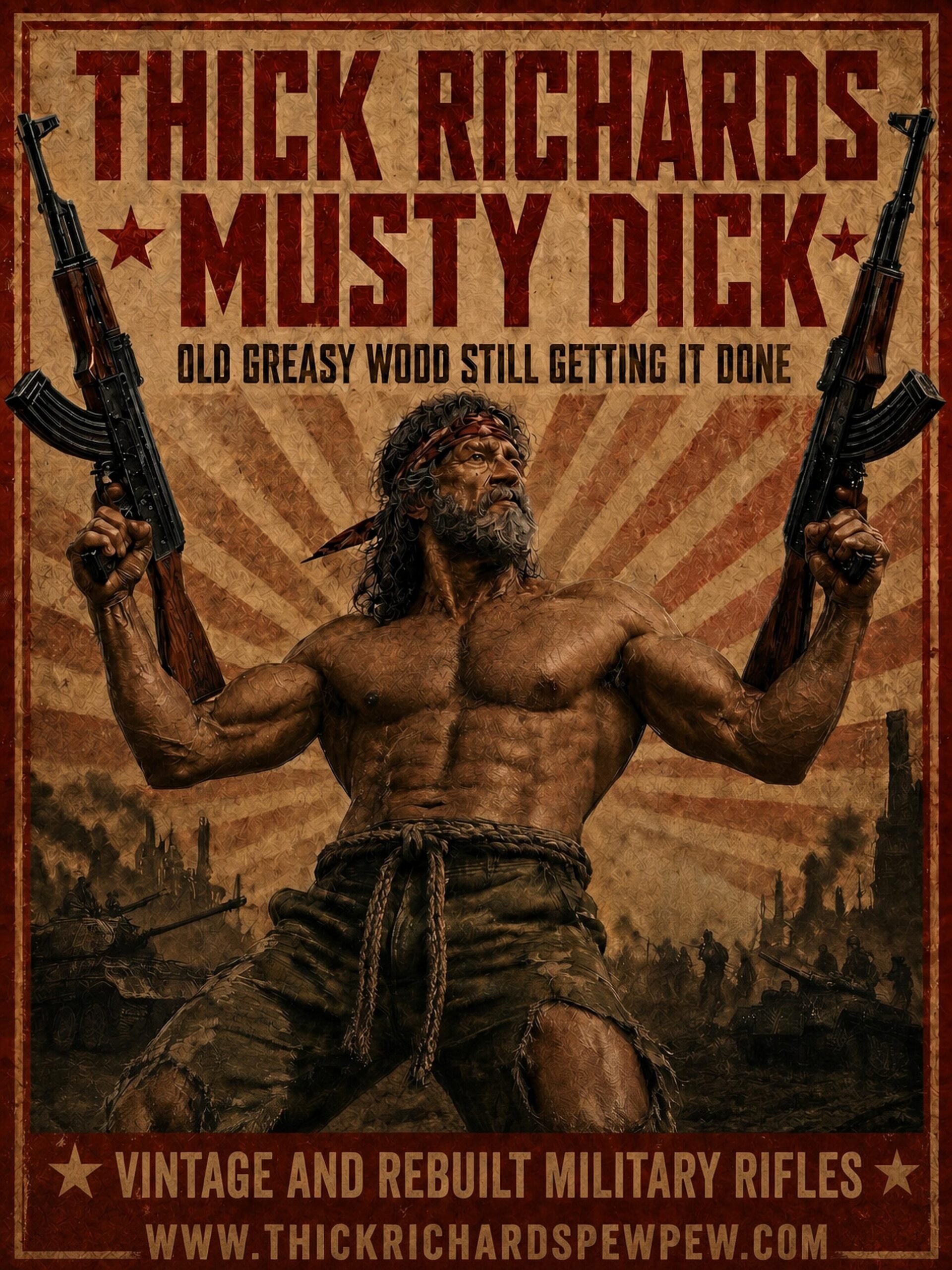 Thick Richard's Musty Dick T-Shirt - Image 3