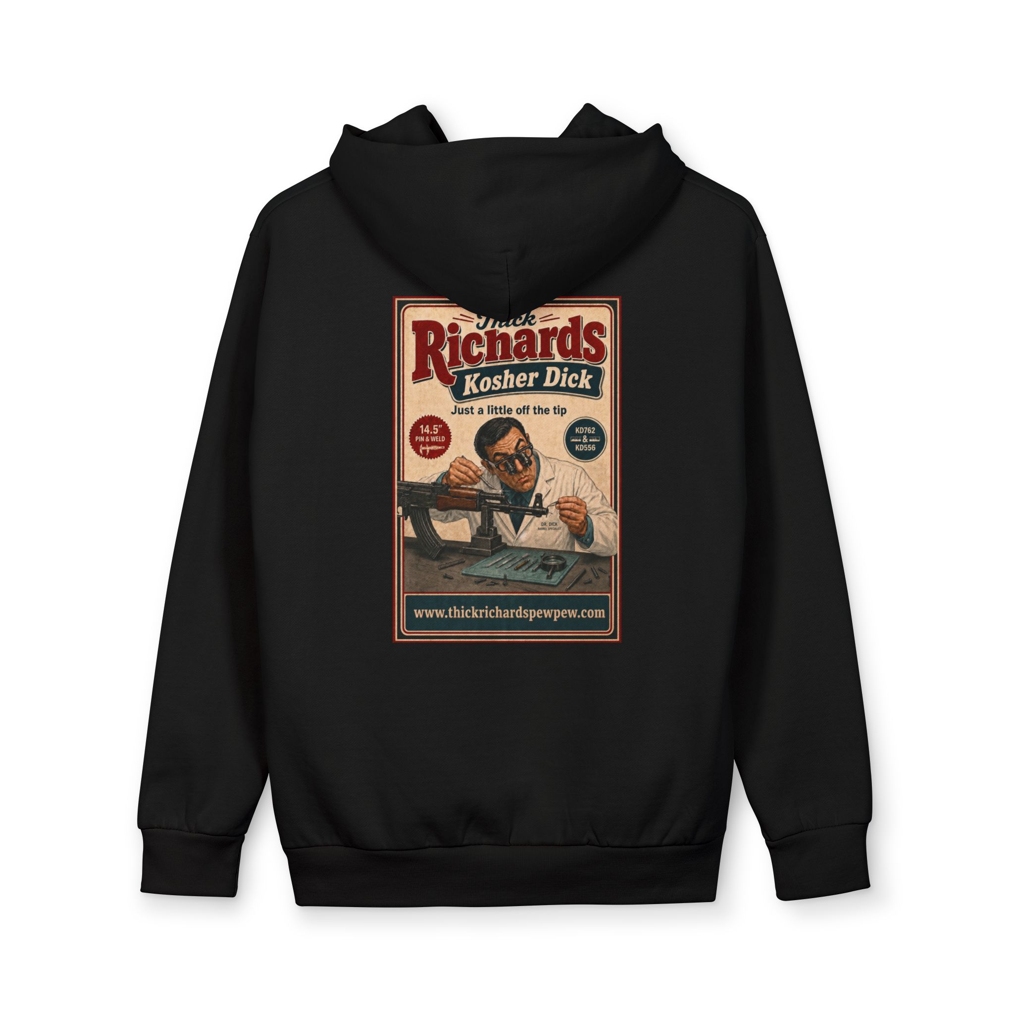 Thick Richards Kosher Dick Oversized Hoodie - Image 7