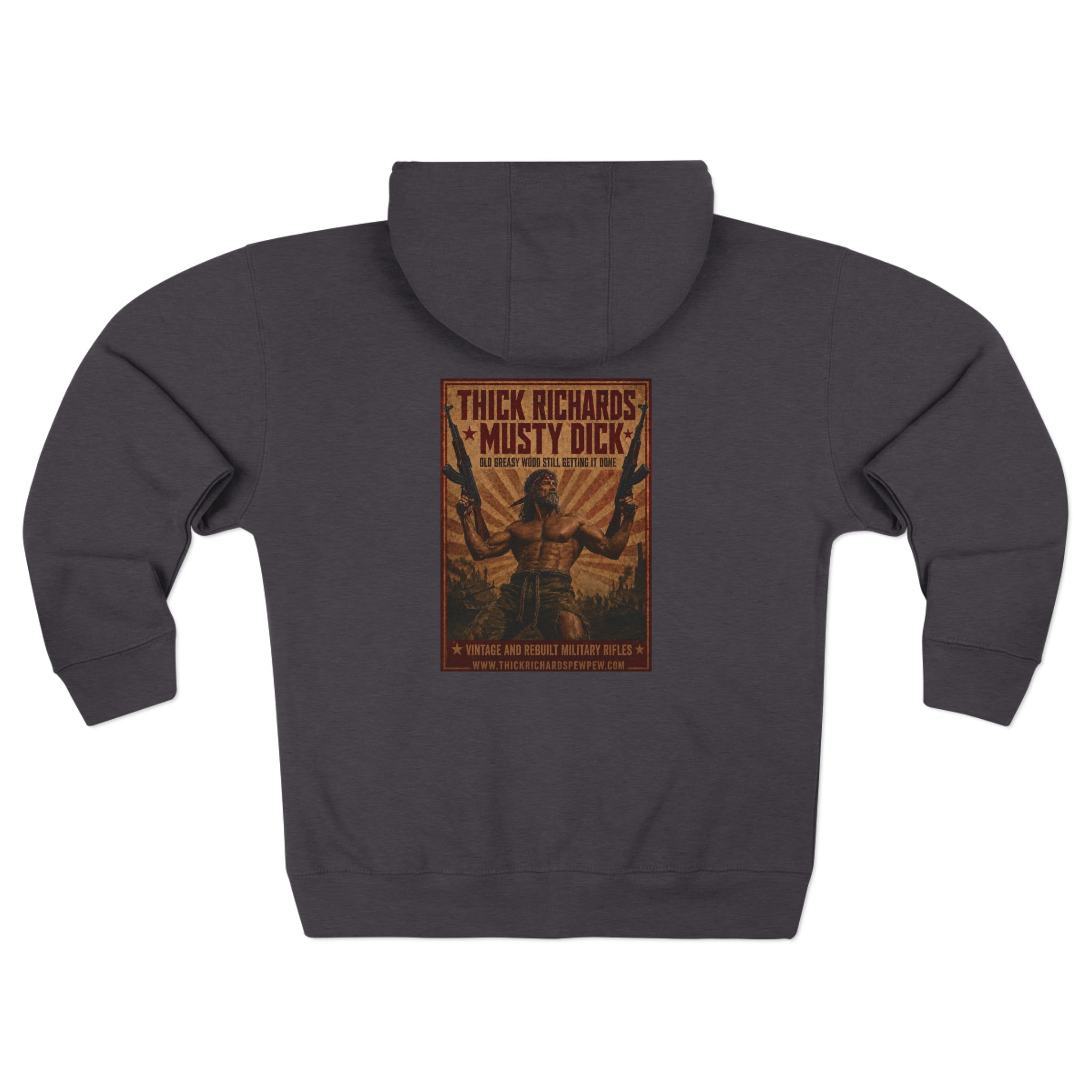 Thick Richards Musty Dick Zip Hoodie - Image 4