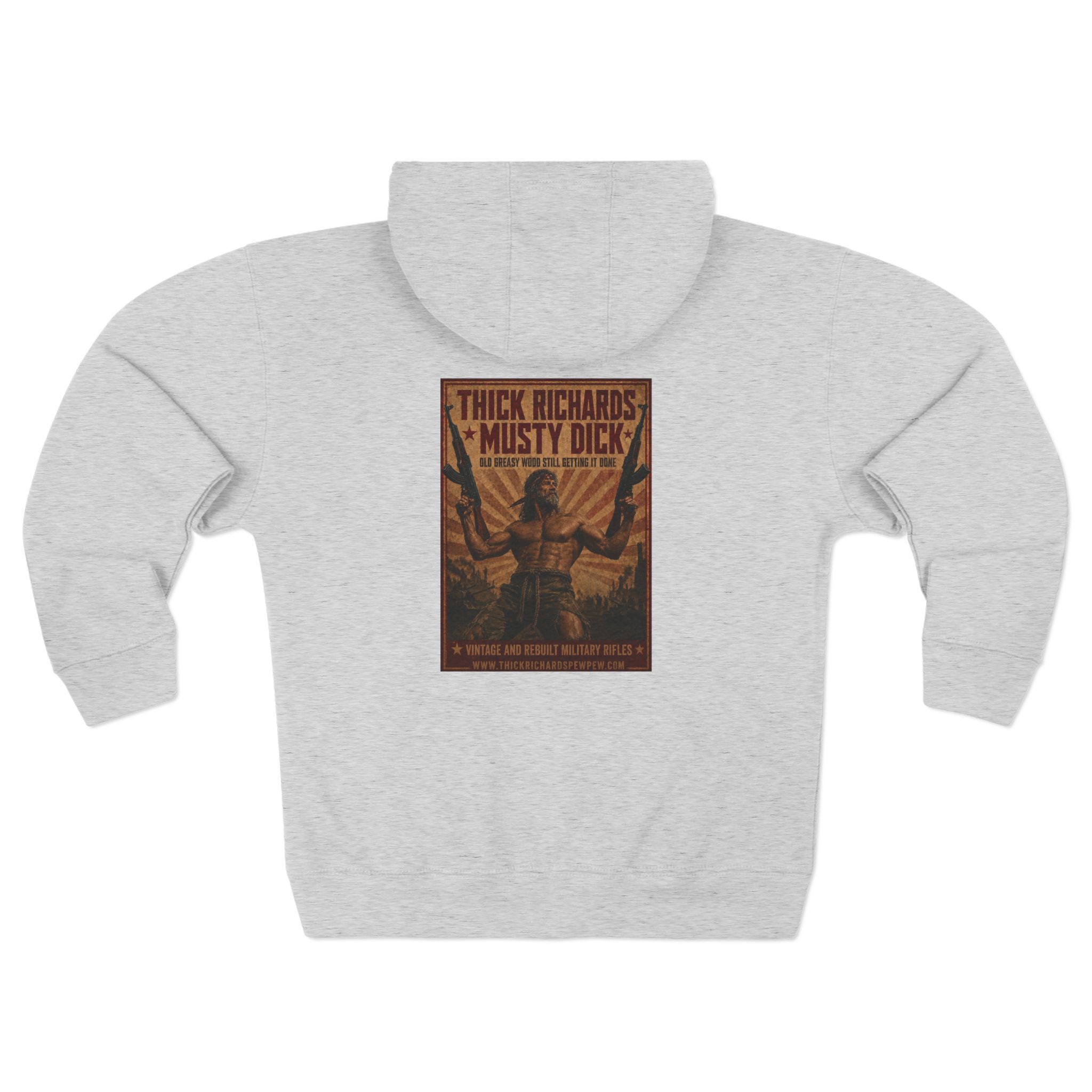 Thick Richards Musty Dick Zip Hoodie