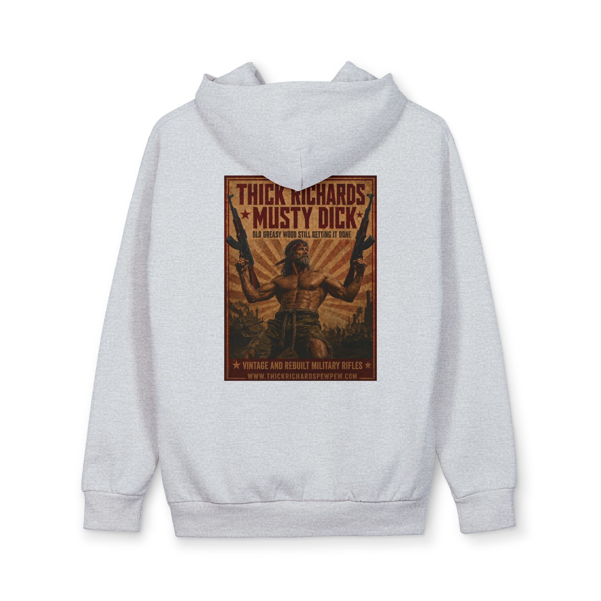 Thick Richards Musty Dick Oversized Hoodie - Image 5
