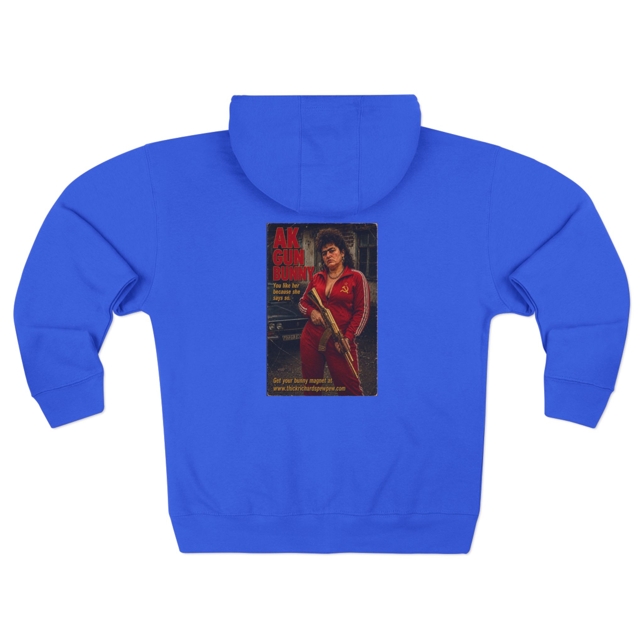 Thick Richards AK Gun Bunny Zip Hoodie - Image 10