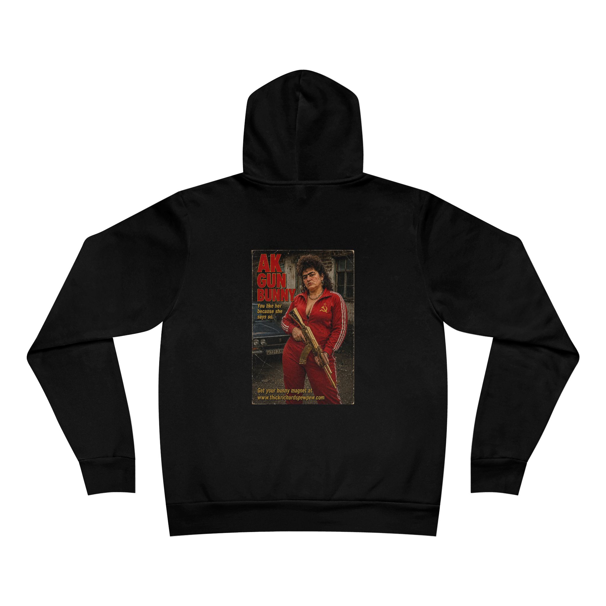 Thick Richards AK Gun Bunny Hoodie - Image 4