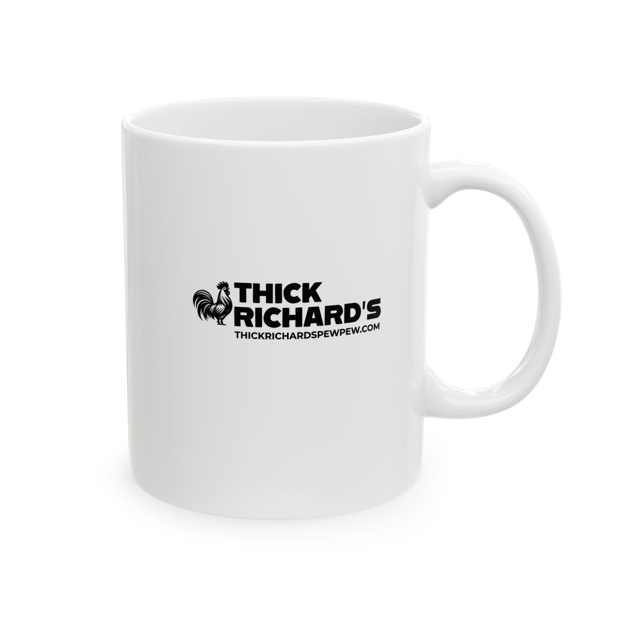 Thick Richards AK Gun Bunny Ceramic Mug - Image 4