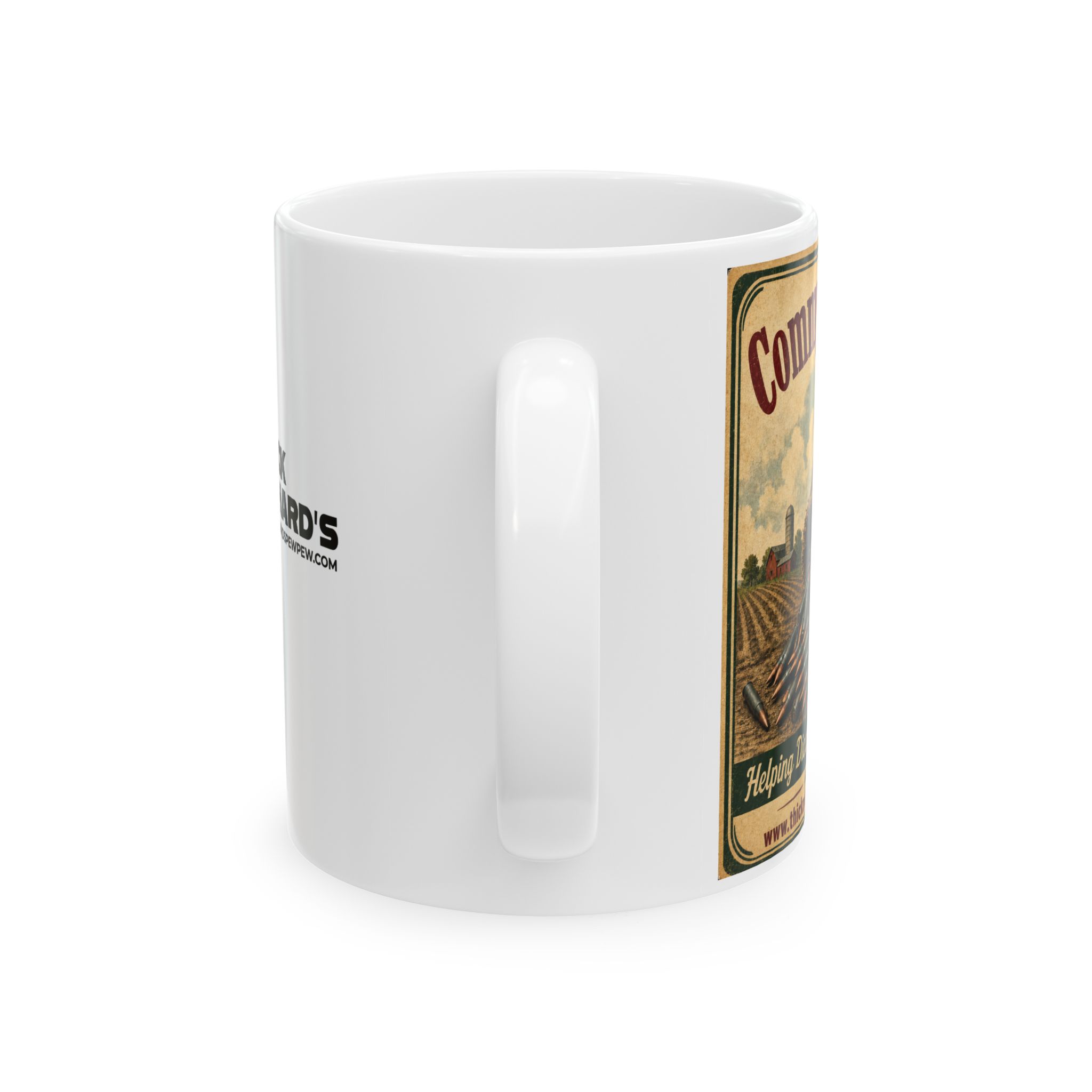 Thick Richards Commie Seed Co. Ceramic Mug - Image 3