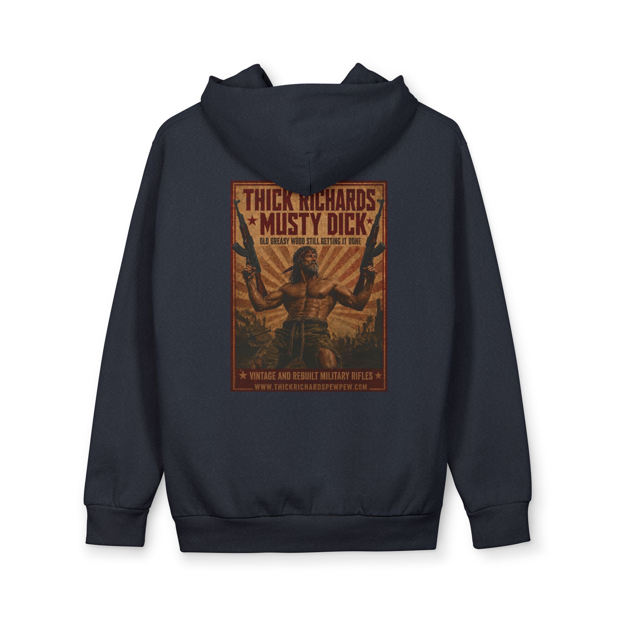 Thick Richards Musty Dick Oversized Hoodie - Image 11