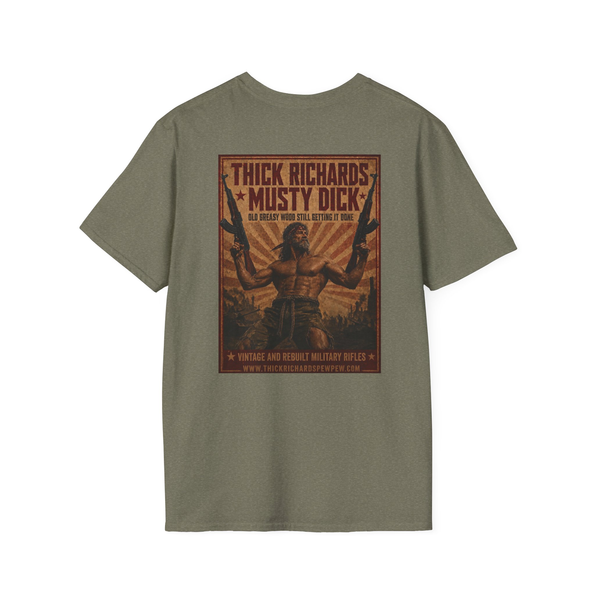 Thick Richard's Musty Dick T-Shirt - Image 13