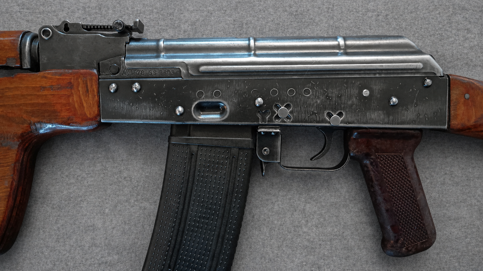 5.56/.223 1976 Marked Romanian Cugir AKM Matching S/N's - Image 11